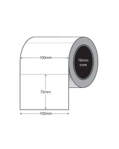 insignia Thermal Transfer Labels 100mm x 72mm (2000 per roll)