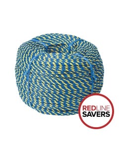 Signet Blue & Yellow Polypropylene Rope 6mm x 400m