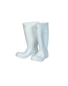 Bata White PVC Gumboots - Size 8