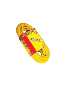 HPM Heavy Duty Extension Lead - Yellow 10m