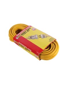 HPM Heavy Duty Extension Lead - Yellow 20m