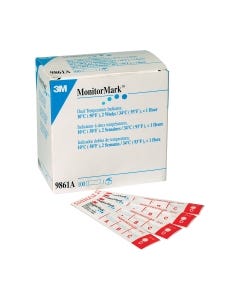 3M No.9861A Monitor Marks - 10 - 34 Degrees Celcius