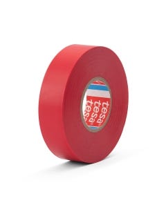 tesa 60805 Electrical Tape 19mm x 20m - Red