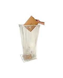 Garbage Bag - 240L Clear (100 bags per carton)