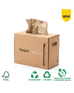 Ranpak FillPak Go™ 380mm x 360m 70gsm - Recyclable Renewable & Biodegradable