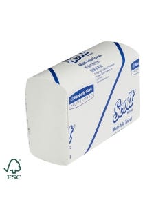 13207 Scott® Multifold Hand Towels - White