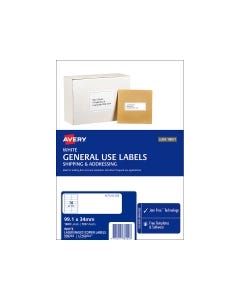 Avery A4 Labels 99.1mm x 34mm