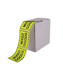 Signet's Mixed Goods Label 75mm x 100mm (1000 per roll)