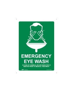 Emergency Eye Wash 225mm x 300mm - Polypropylene