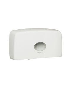 70210 Aquarius® Jumbo Roll Twin Dispenser - White