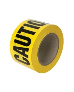 Barrier Tape - Caution Do Not Enter - Yellow/Black - 75mm x 100m