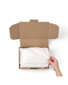 White Tissue Paper (Acid Free) 750mm x 500mm x 17gsm