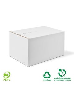 Signet White Shipping Carton 250mm x 200mm x 150mm - 100% Recyclable