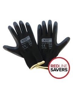 Signet's Own Nitrile Gloves -Black Size 8 (12 pairs per carton)