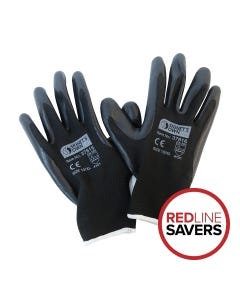 Signet's Own Foam Nitrile Gloves - Black Size 10 (12 pairs per carton)