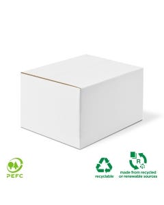 Signet White Shipping Carton 389mm x 292mm x 212mm - 100% Recyclable