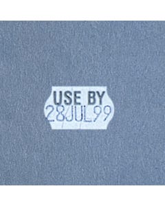 Meto Use-By Labels 18mm x 11mm (1500 per roll)