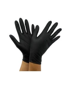 Signet's Own Nitrile Gloves – Black (100 per Box) Small