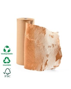 Geami Kraft Honeycomb Paper 420m Roll – 100% Recyclable