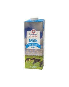 Caterer's Choice Long Life Full Cream Milk - 1L (12 cartons per box)