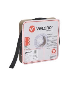 VELCRO® Brand Loop Fastener- 25mm x 25m Black