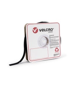 VELCRO® Brand Loop Fastener- 25mm x 25m Black