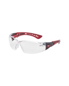 Bolle Rush+ Safety Glasses – Clear Lens - Clear Frame