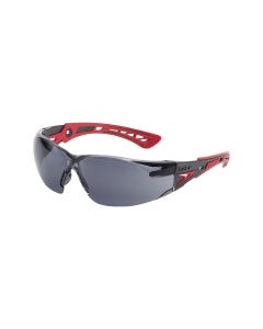 Bolle Rush+ Safety Glasses – Smoke Lens - Black Frame