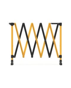 Portable Barrier – Yellow & Black 900mm × 3m