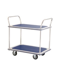 Two Tier Double-Handle Trolley