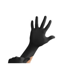 Ansell Microflex Nitrile 93-852 Gloves Small - Black (100 gloves per box)