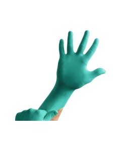 Ansell Touch N Tuff Powder Free 92-600 Gloves Small - Green (100 gloves per box)