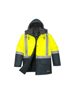 Freezer Jacket in Yellow/Forest Green - Size L