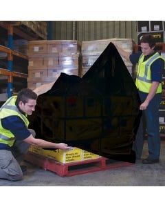 Pallet Bag 1900mm x 90um - Black (25 bags per roll)