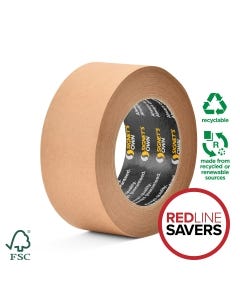 Signet's Own Kraft Paper Tape 48mm x 50m - 100% Recyclable