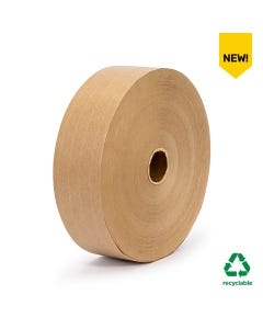 Water Activated Tape (reinforced) 70mm x 305m - 100% Recyclable