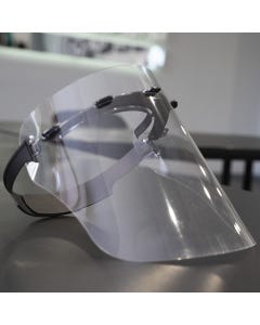 Face Shield With Strap - Clear