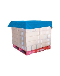 Pallet Caps - 1700mm sq x 20um Blue (250 caps per roll)