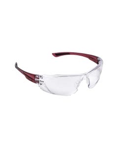 Signet's Guardian Safety Glasses - Burgundy/Clear