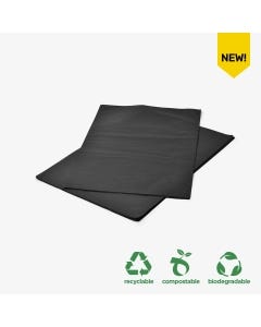 Black Tissue Paper (Acid Free) 750mm x 500mm x 17GSM