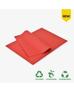 Red Tissue Paper (Acid Free) 750mm x 500mm x 17GSM