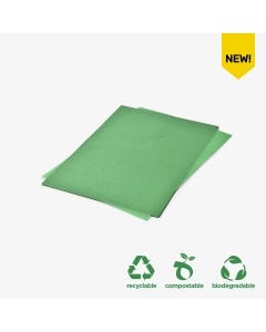 Green Tissue Paper (Acid Free) 750mm x 500mm x 17GSM