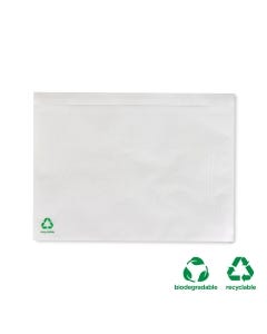Eco-Friendly Paper Plain Doculopes A5 240mm x 180mm - White (500 per box)