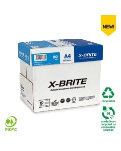 X-Brite A4 White Copy Paper - 80gsm
