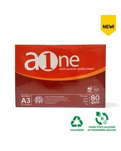 A-One A3 White Copy Paper - 80gsm
