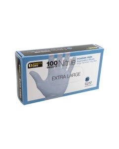 Signet's Nitrile Powder Free Exam Gloves - Extra Large (100 gloves per box)