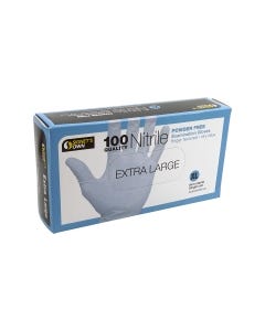 Signet's Own Nitrile Powder Free Exam Gloves - Extra Large (100 gloves per box)