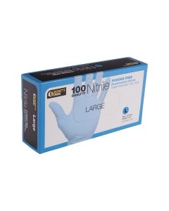 Signet's Own Nitrile Powder Free Exam Gloves - Large (100 gloves per box)