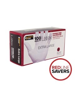 Signet's Own Latex Powder Free Exam Gloves - Extra Large (100 gloves per box)