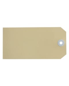 SHIPPING TAG NO.6 BUFF 67X134MM (1000 per box)